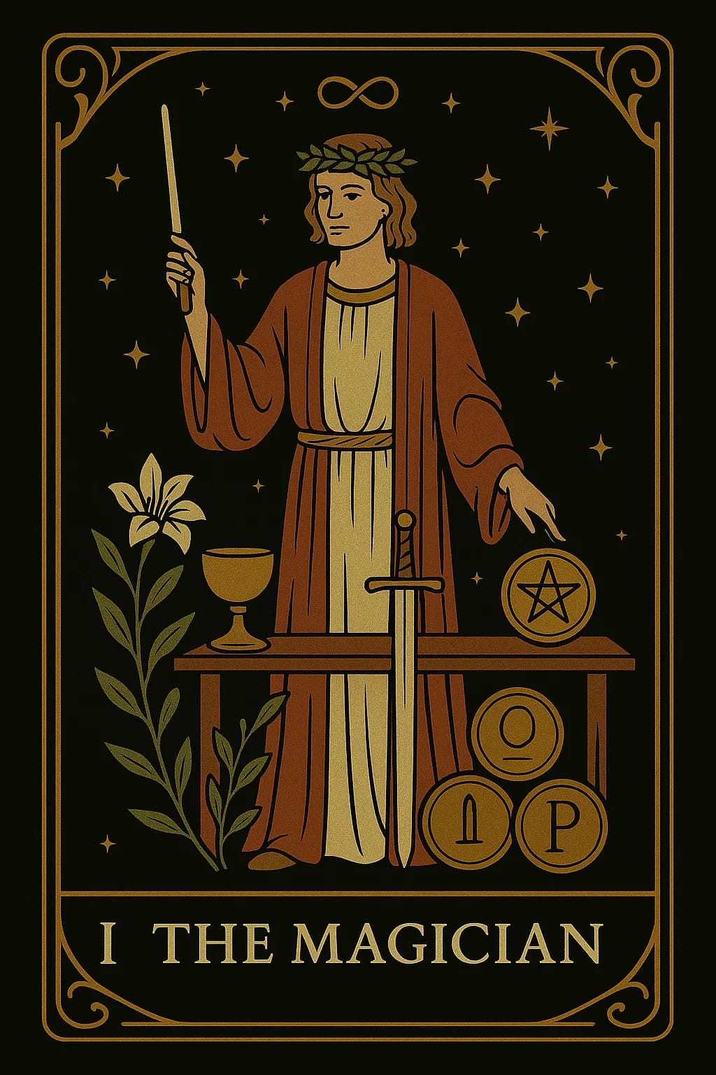 The Magician Tarot Card