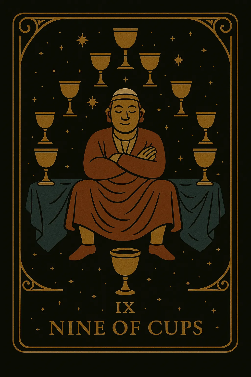 Nine of Cups
