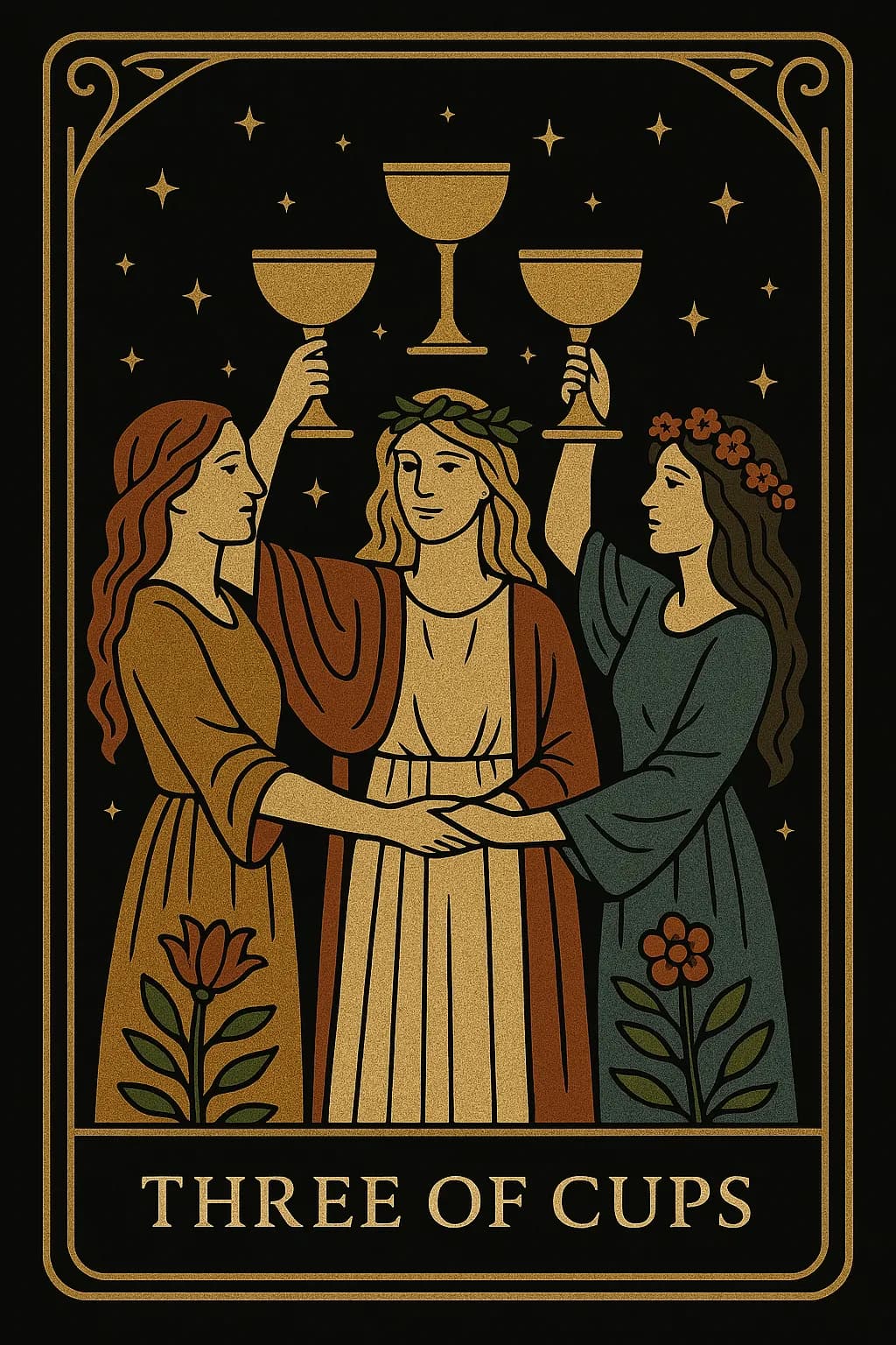 Three of Cups