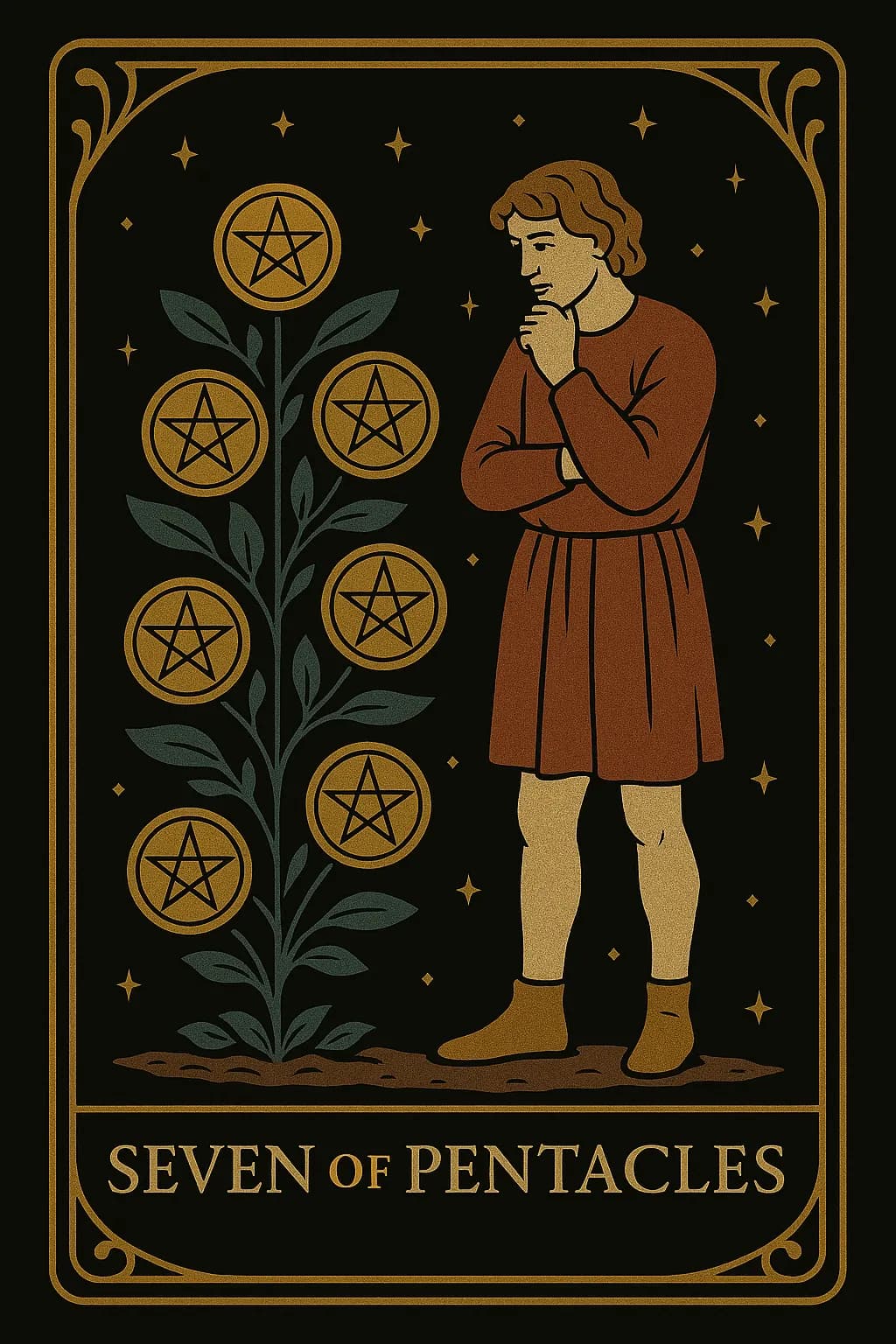 Seven of Pentacles