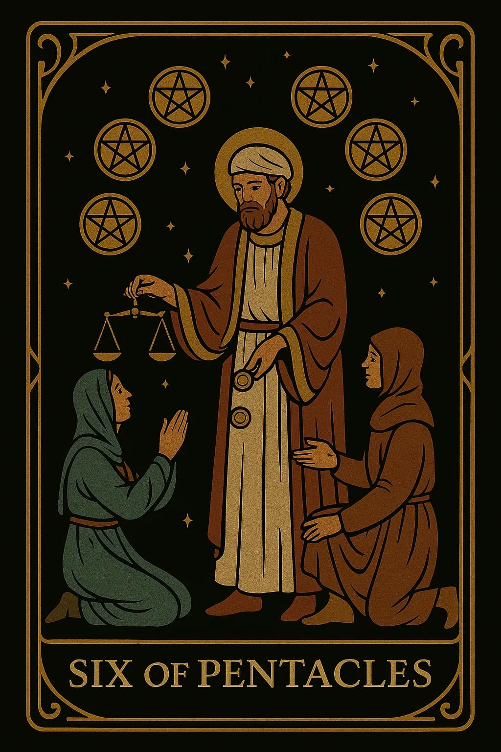 Six of Pentacles