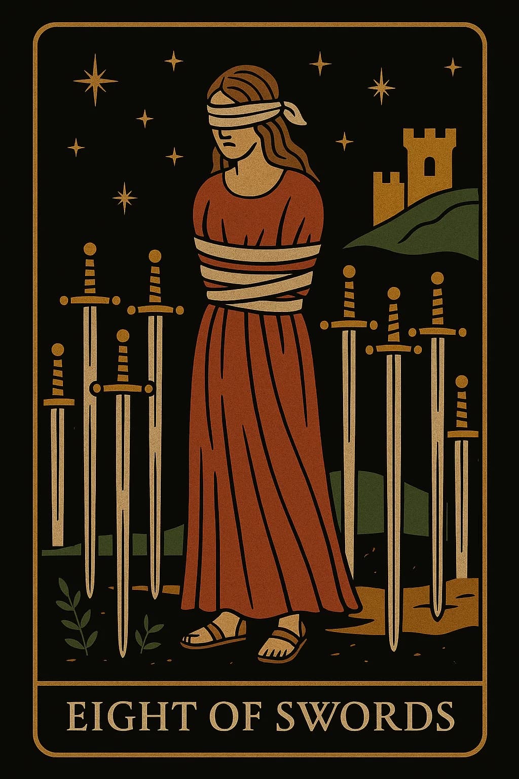 Eight of Swords