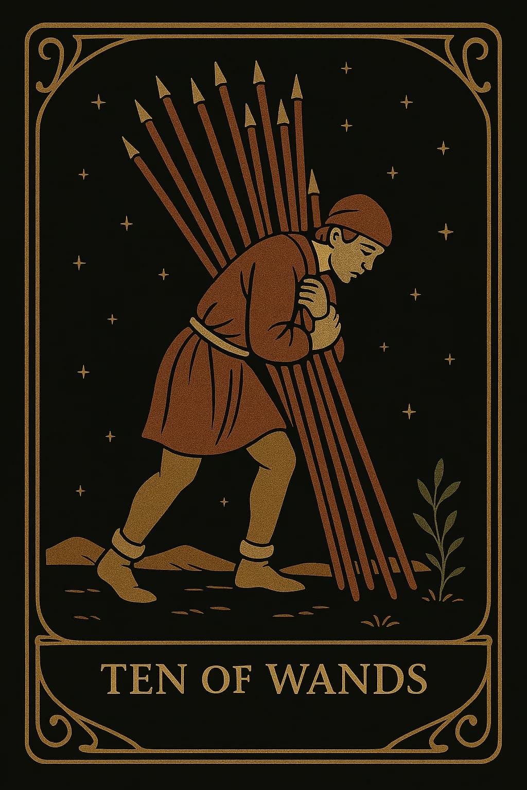 Ten of Wands